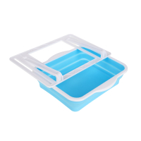 Контейнер в холодильник, ABS-пластик, термопластичная резина, 22x16,5х5,5 см, 1 цвет