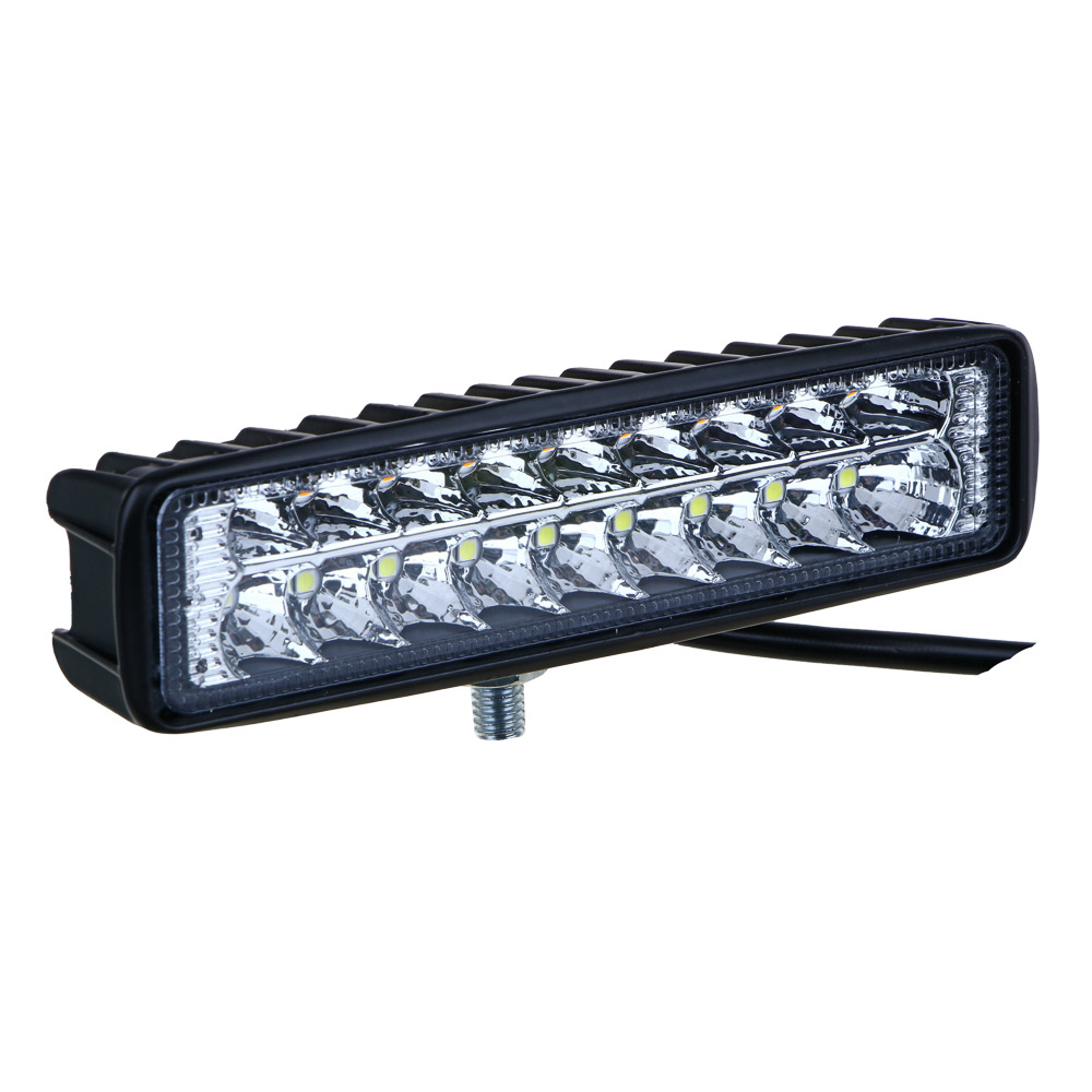 NG Фара светодиодная 54 W (18 SMD), направленный поток, белый + желтый свет