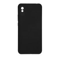 Чехол для смартфона Цветной, Xiaomi Redmi 9A, черный, силикон