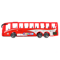 Автобус, инерция, ABS, 24х8х6, 2 цвета