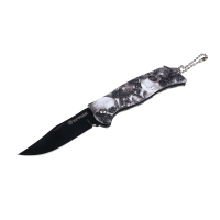 Нож туристический складной, 15,8 см, нерж.сталь, пластик