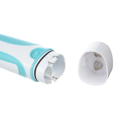 Зубная щётка электрическая, круглая, 4 насадки в комплекте, 2xАА, 6000 об/мин