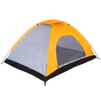 Палатка 4-мест, стандарт, 190х190х130см, нейлон 170T, дно оксфорд 210D, 3 цвета