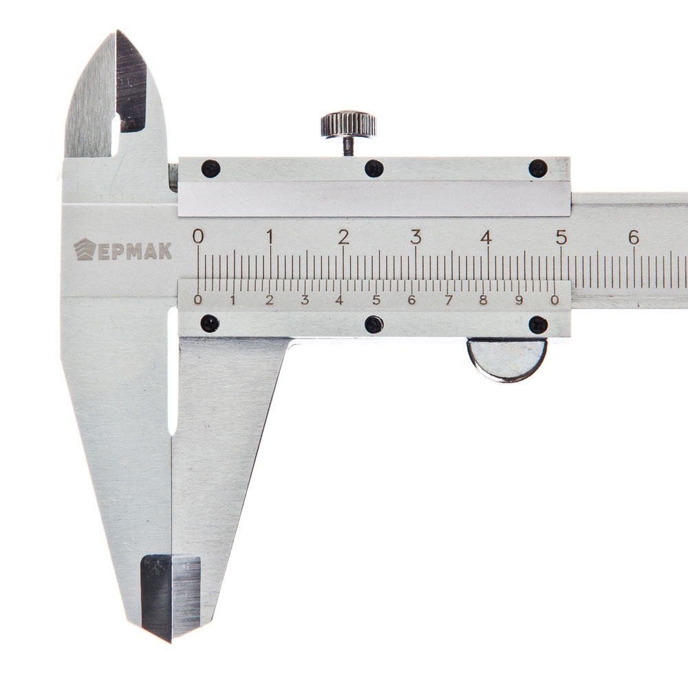 ЕРМАК Штангенциркуль 200мм, МТ001, ШЦ-I-200-0,1-1