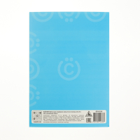 Бумага для маркеров в папке, A4, 10 листов, 160 г/м2, обл. мелованный картон, 2 диз.
