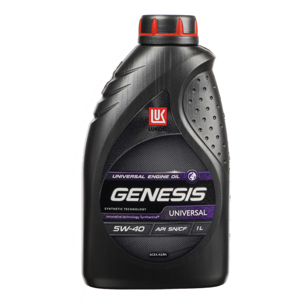 ЛУКОЙЛ Масло моторное синтетическое Genesis Universal 5w40, 1л