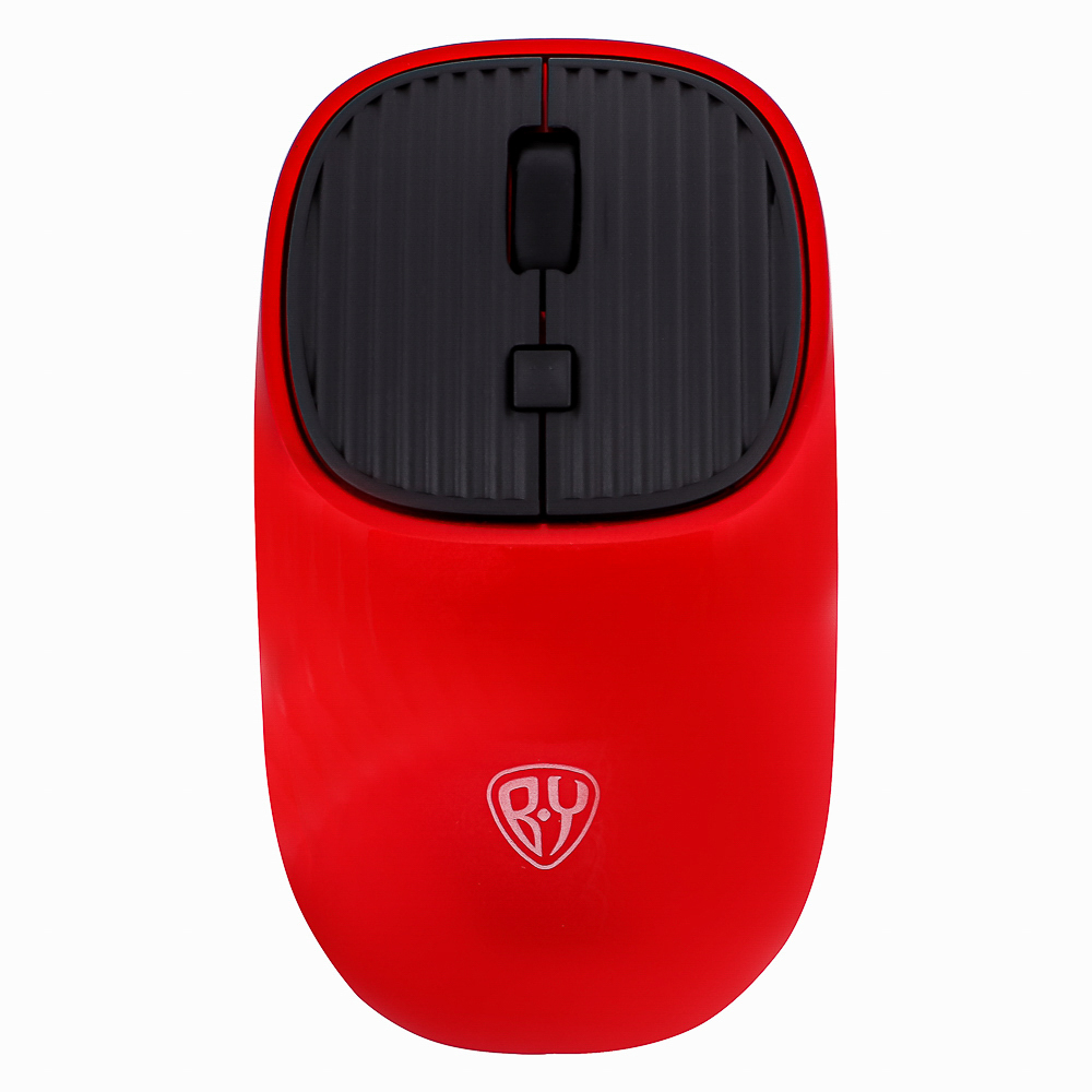 Компьютерная мышь беспроводная Poket, 800/1200/1600 DPI, 2.4G, питание 1xAA, красный