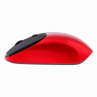 Компьютерная мышь беспроводная Poket, 800/1200/1600 DPI, 2.4G, питание 1xAA, красный