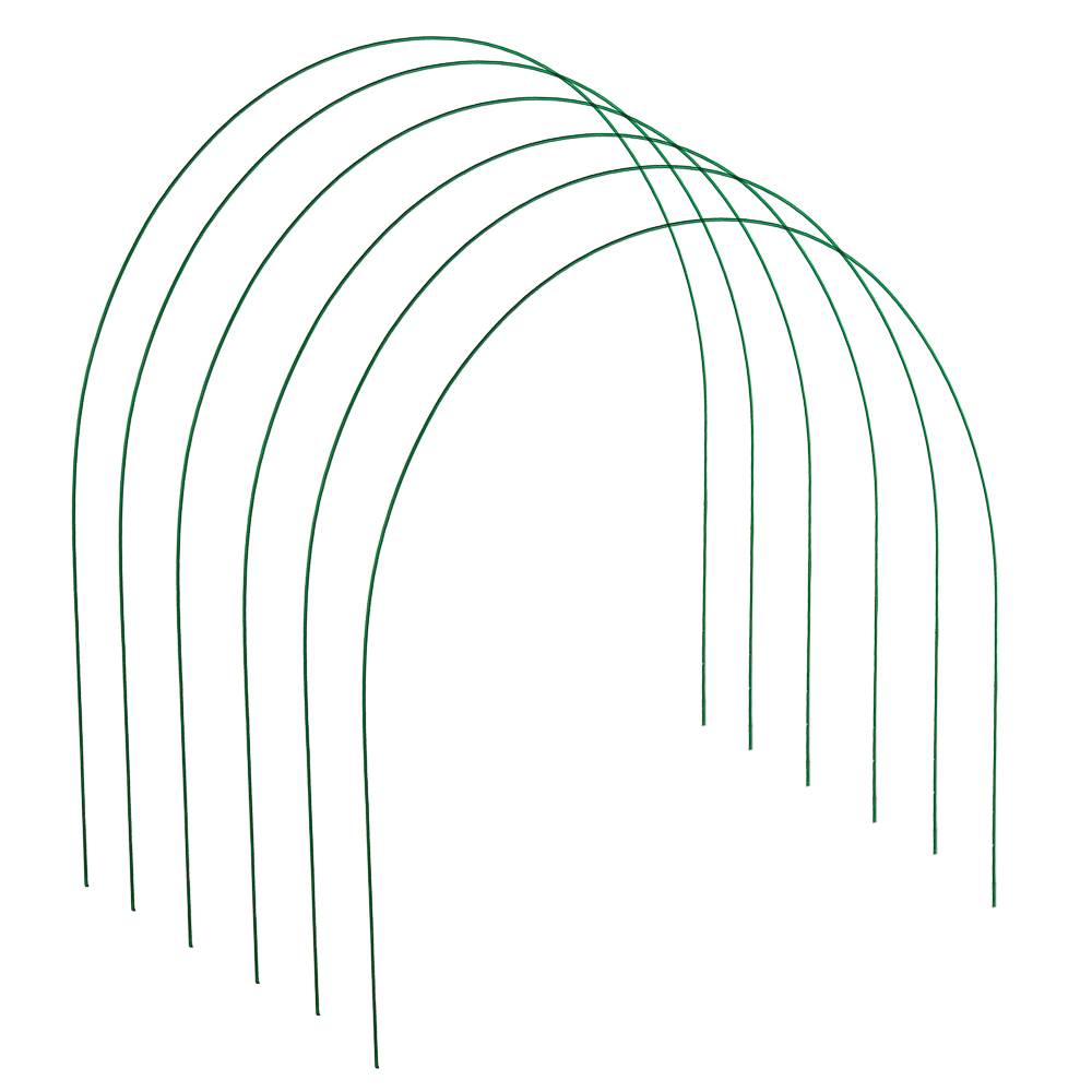 Дуга парниковая металлическая 2;5м в ПВХ; комплект 6 шт