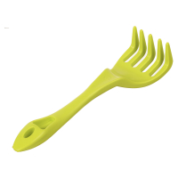Набор садовых инструментов (лопатка; совок для пересадки; грабельки; вилка для рыхления) салатовый