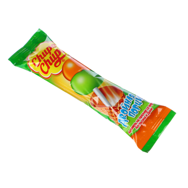 Карамель CHUPA CHUPS Двойная порция ассорти, 16,8 г