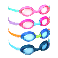 Очки незапотевающие для плавания, от 8 лет, PC, силикон, 4 цвета