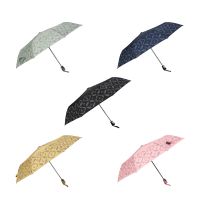 Зонт, полуавтомат, сплав, пластик, полиэстер, 55см, 8 спиц, 5 цветов