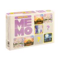 Настольная игра МЕМО, 50 карточек, 17x12x3см, арт. 03591
