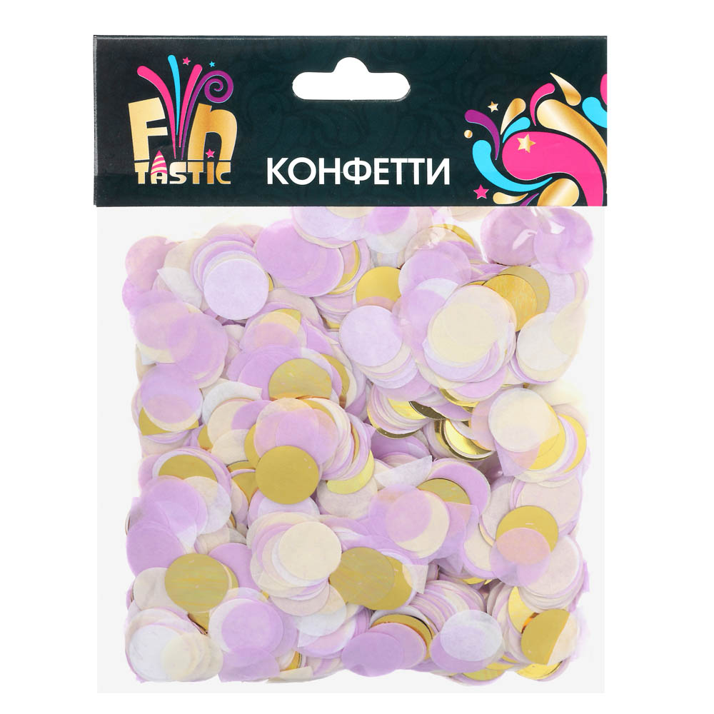 Конфетти, 30 г, фольга, 6 видов