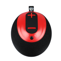 Колонка беспроводная Sphere, 5 Вт, 1200мАч, БТ5.0, USB, Micro-SD, AUX, красный