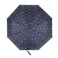 Зонт универсальный, полуавтомат, металл, пластик, полиэстер, 55см, 8 спиц, 4 цвета, 3215A