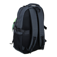 Рюкзак универсальный 50x30x20см, 2 отд., 4 карм., сетч.спинка, ручка, липучка, ПЭ под ткань, серый