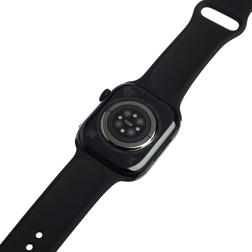 BY Умные часы Space Connect watch, IP65, BT5.0, 180мАч, черный