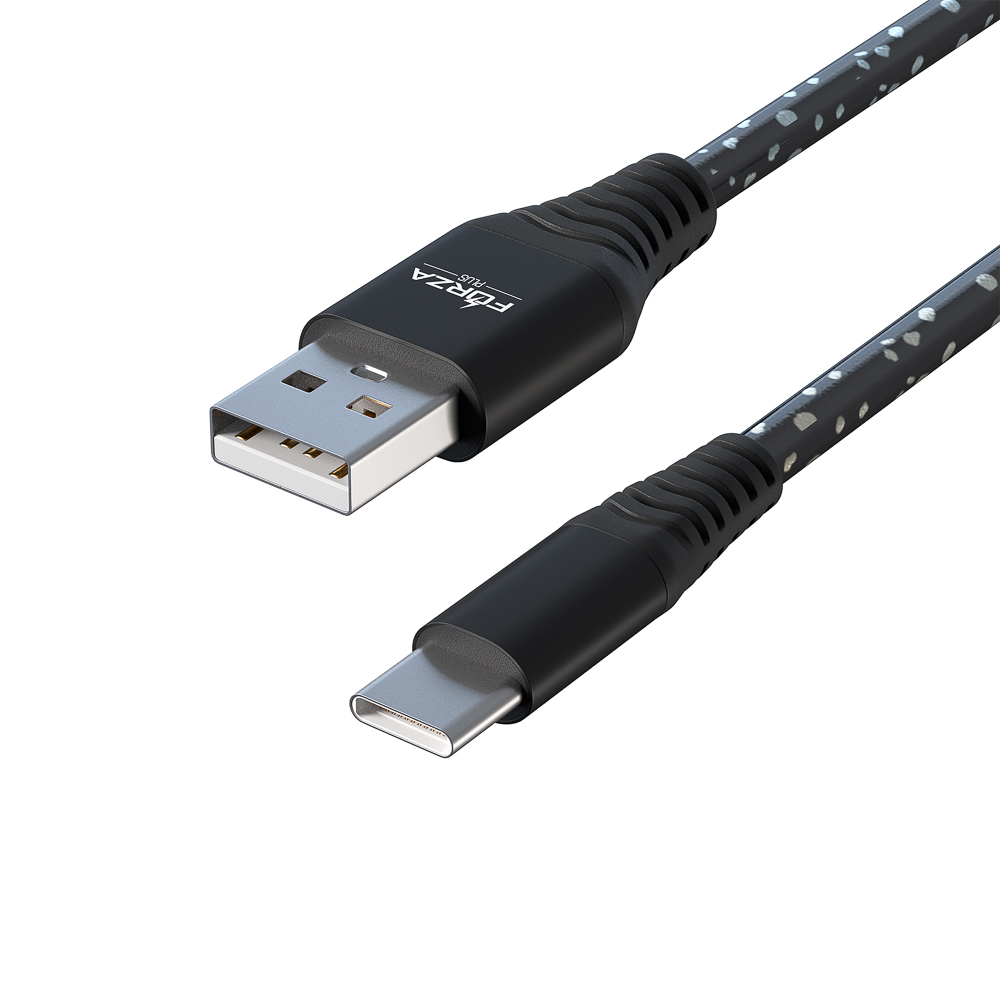 FORZA Кабель для зарядки Звёздное небо Micro USB, 1м, 2А, 4 цвета, пакет