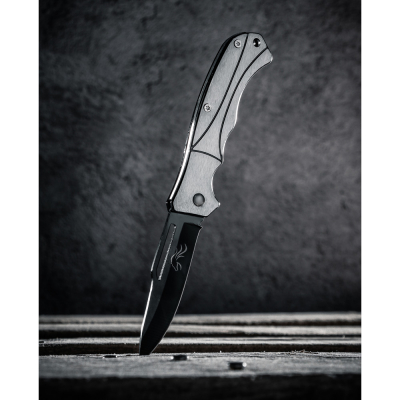Нож туристический складной 17 см. толщина лезвия 1,8 мм, нерж. сталь, арт.1