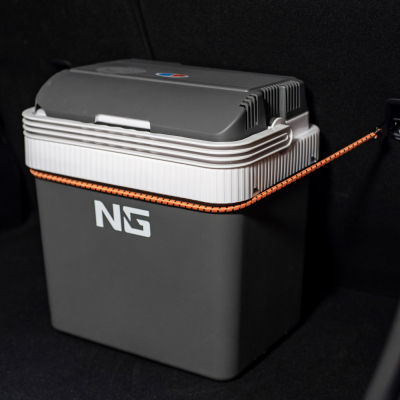 NG Холодильник автомобильный, объем 24 л, 12В/220В, серый