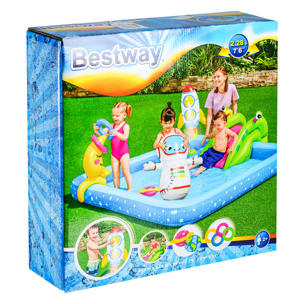 BESTWAY Игровой центр МАЛЕНЬКИЙ АСТРОНАВТ, 228x206x84 см, 53126