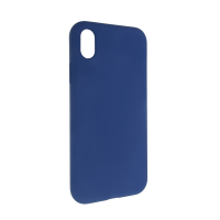 Чехол для смартфона Цветной, iP - Xr, синий, силикон