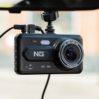 Видеорегистратор Full HD с 2 камерами, 150гр, дисплей 4