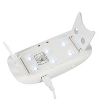 UV/LED лампа-мини с USB проводом, 13,1х6,7х1,9см, 6W, пластик