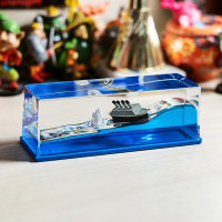 NG Игрушка декоративная, корабль с айсбергом, акрил, 14,6x5,2x5,4 см