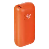 Аккумулятор мобильный Мини, 5000мАч, USB/Type-C, Быстрая зарядка QC3.0+PD, 5A, оранжевый