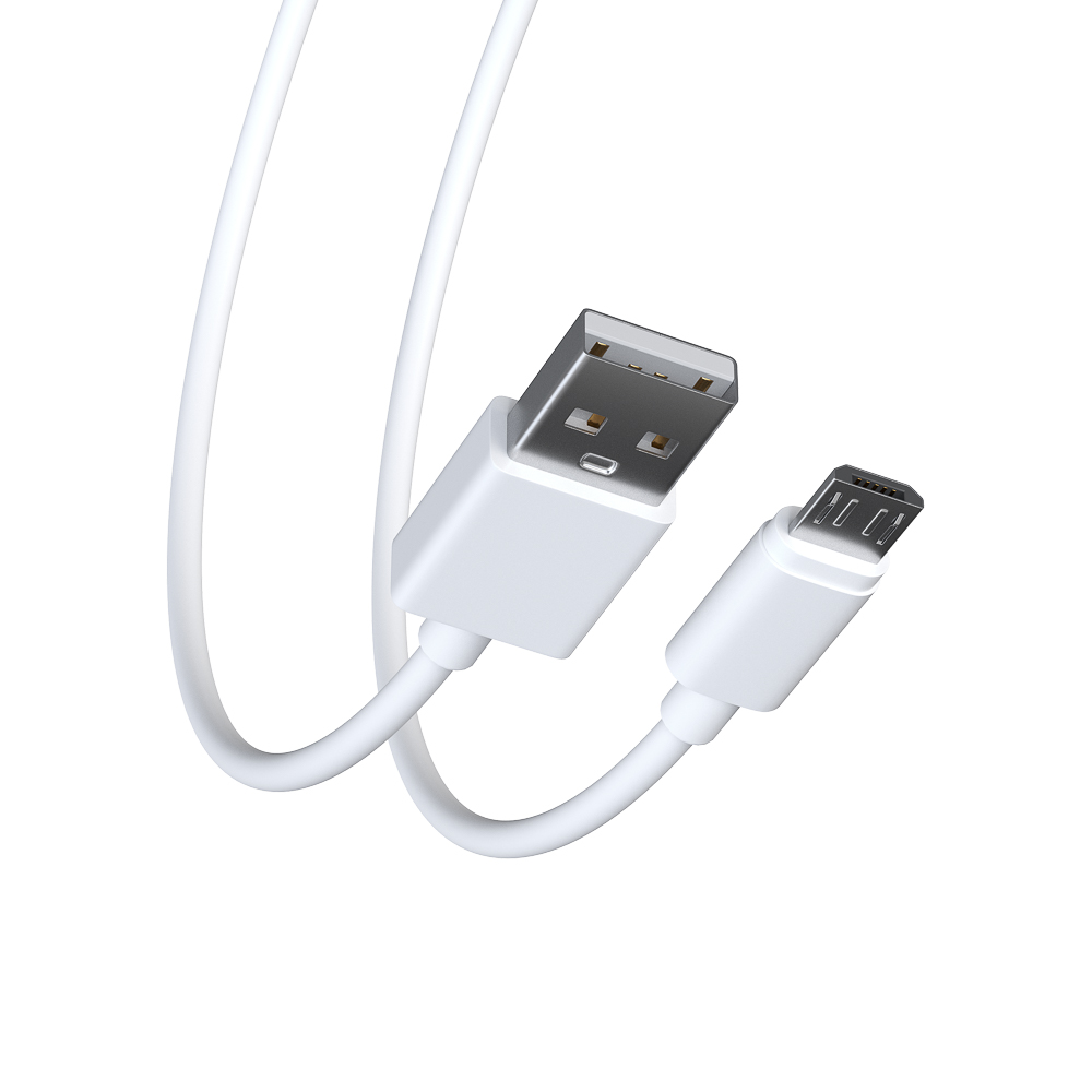 Кабель для зарядки Стандарт Micro USB, 1м, 1.5А, покрытие TPE, пакет