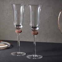 Набор бокалов для шампанского, 2шт., 190 мл, 7,5х24 см, стекло