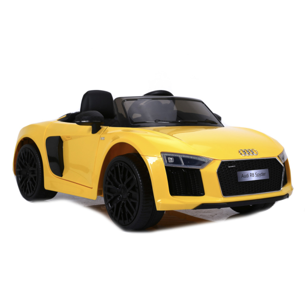 Электромобиль AUDI R8 SPYDER, свет, звук, 12V7AH, PP, 123x71x49см