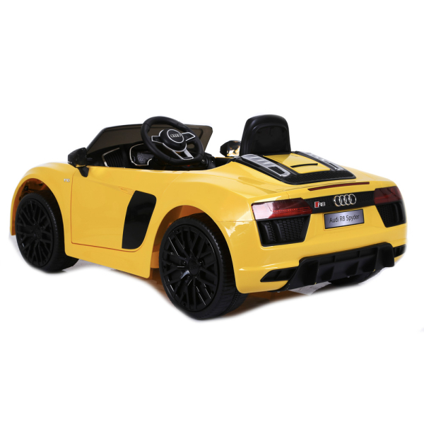 Электромобиль AUDI R8 SPYDER, свет, звук, 12V7AH, PP, 123x71x49см