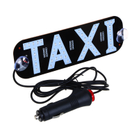 Светодиодный индикатор на лобовое стекло автомобиля для такси, 12 В, 0.5Вт.