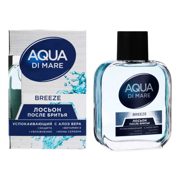 Лосьон после бритья AQUA DI MARE, Cool/Active/Breeze, 100 мл