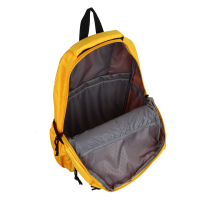 Рюкзак подростковый 40x30x14,5см, 1 отд., 4 карм., карман с прозр.окном, кошелек, ПЭ, песочный