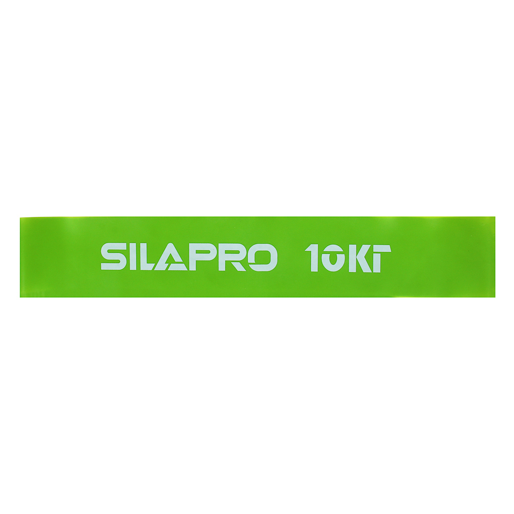 SILAPRO Фитнес-резинка, 30х5х0.05 см, нагрузка 10 кг, латекс