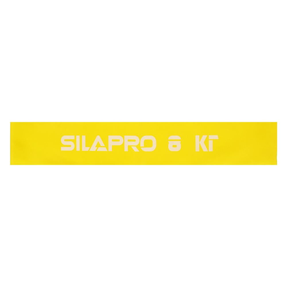 SILAPRO Фитнес-резинка, 30х5х0.03 см, нагрузка 8 кг, латекс