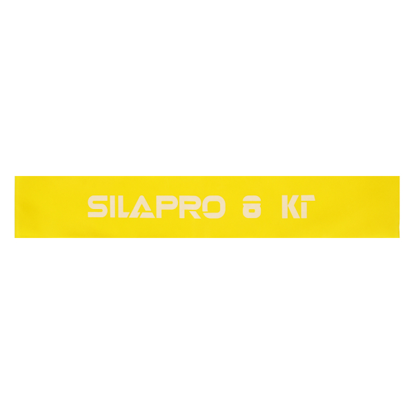 SILAPRO Фитнес-резинка, 30х5х0.03 см, нагрузка 8 кг, латекс