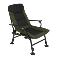 Кресло карповое ПРОФИ. складное с подлокотниками, оксфорд 600D, 55х80х93см
