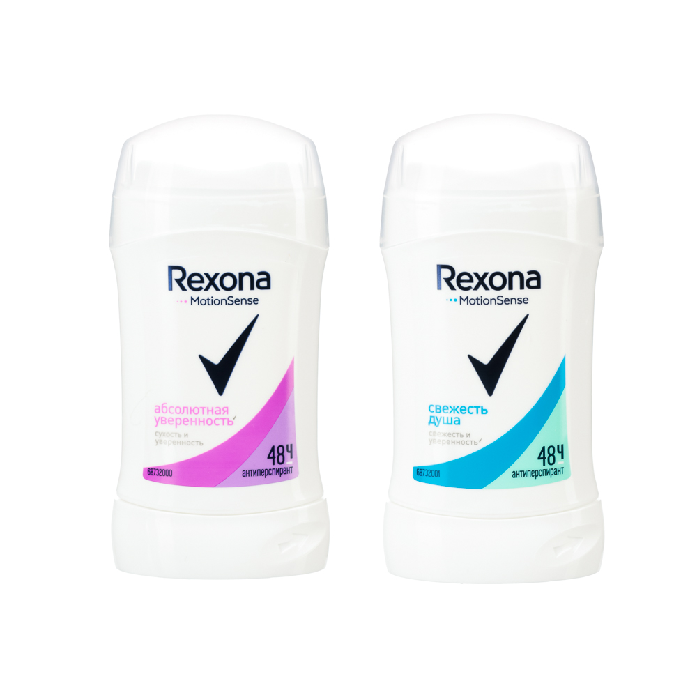 Антиперспирант твердый женский REXONA свежесть душа, п/б, 30 мл