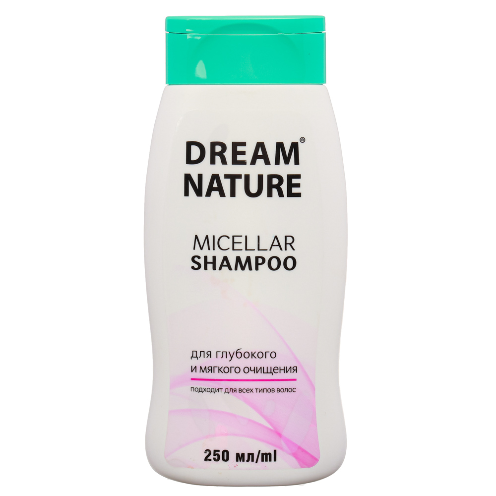 Шампунь для волос DREAM NATURE мицеллярный, п/б, 250 мл