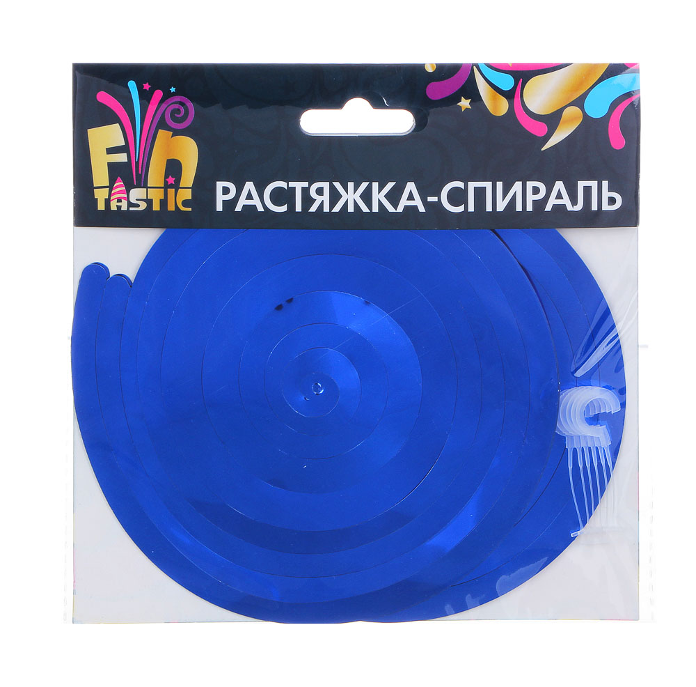 FNtastic Растяжка-спираль, 14см, 6шт, фольга, 6 цветов