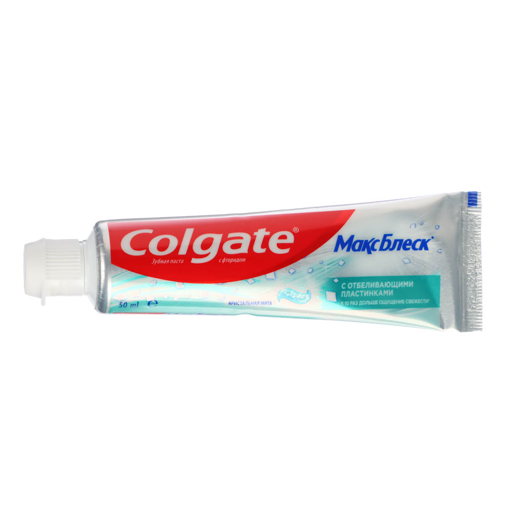 Зубная паста COLGATE Максимальный блеск, 50 мл