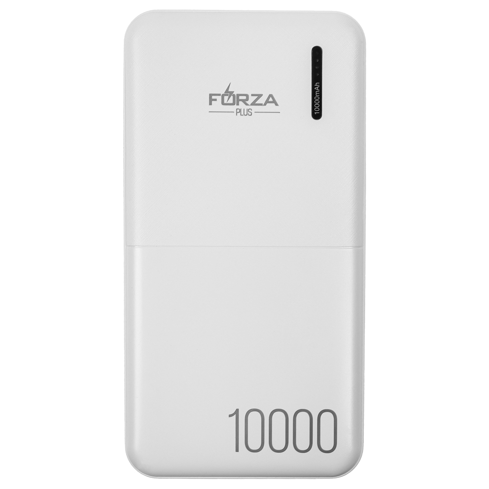 FORZA Аккумулятор мобильный, 10000 мАч, 2xUSB, 2А, 2 цвета