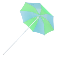 Зонт пляжный, компактный, складной, 170Т, полиэстер, d183см, h215см, в чехле