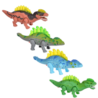 Игрушка в виде динозавра, звук, свет, движение., ABS, 2АА, 24х10х6см, 4 дизайна